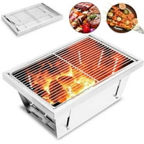 Dazone 7.50" Charcoal Foldable Outdoor Grill, Portable