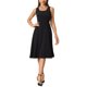 thumbnail image 1 of INSPIRE CHIC Vestido Formal para Mujeres Conjunto de Dos Piezas Vestido con Chaqueta de Encaje para Trabajo Invitadas Vestidos Negros L, 1 of 6