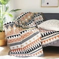 thumbnail image 3 of Knitted Chair Lounge Blanket Bed Plaid Tapestry Bedspread Women Outdoor Beach Sandy Towels Cape, 3 of 6