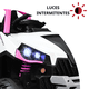 thumbnail image 2 of Montable Eléctrico Infantil 4x4 12V con Luz, Sonido y Bluetooth - Rosa, 2 of 8