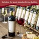 thumbnail image 5 of Juego divertido de tapas de vino de silicona con tapón de vino, corchos de vino reutilizables para selladores de botellas de vino y bebidas, 5 of 5