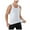 White, variant on NOLDARES Men's Classic Sleeveless Baggy Tank Tops Gym Muscle Tee for Athletic Workout Casual Vacation(Yellow,L)