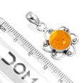 thumbnail image 2 of 925 Sterling Silver Women Jewelry Amber Pendant, 2 of 3