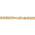 thumbnail image 4 of Leslie's Real 14kt Yellow Gold 4.5mm Concave Anchor Chain; 20 inch; Lobster Clasp; for Adults and Teens; for Women and Men, 4 of 5