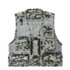 thumbnail image 1 of Chaleco de seguridad para fotografía de malla para hombre, transpirable, portátil, con múltiples bolsillos, XXXL, gris camuflaje, 1 of 5