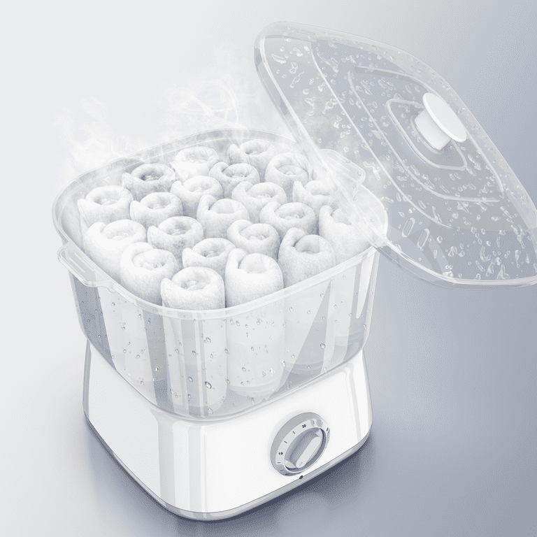 Professional Hot Towel Steamer, Hot Tower Warmer Holds 18 Facial