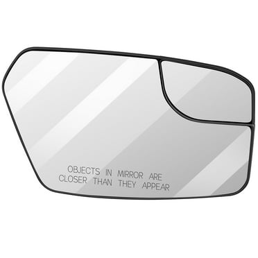SCITOO Side View Mirror Passenger Side Glasses Door Mirror Glass fit for 2011-2012 for Ford Fusion 2011-2012 for Lincoln MKZ 2011 for Mercury Milan Chrome Blind Spot