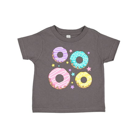 

Inktastic Easter Pastel Donuts with Frosting and Stars Gift Toddler Boy or Toddler Girl T-Shirt