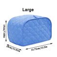 thumbnail image 2 of pdqouc 2 Slices Bread Toaster Cover Waterproof Protector Home Small Appliance Cover Kitchen Tool Household for Kitchen Home Indoor office Tool Household, 2 of 5