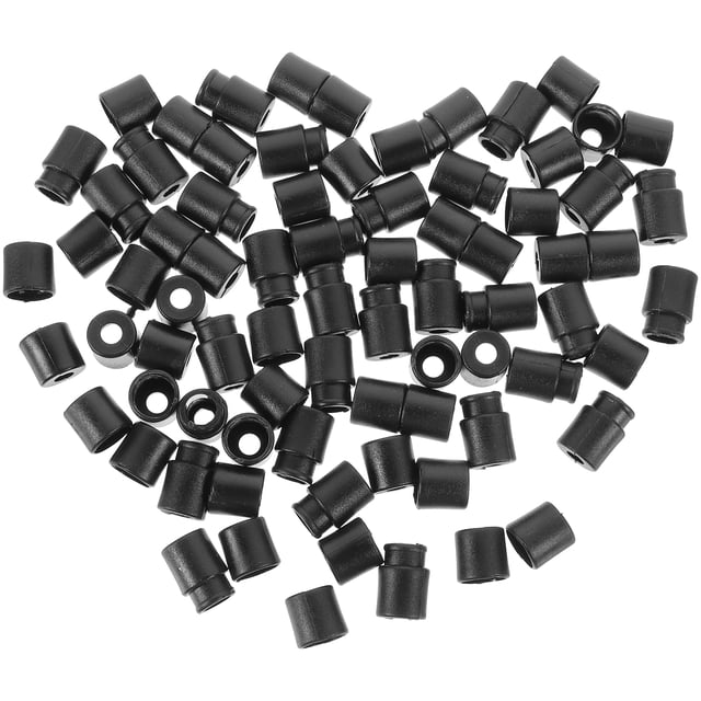 50pcs Plastic Buckles Lanyard Safety Breakaway Barrel Connectors Rope Connecting Clasps