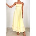 thumbnail image 5 of Women's Floral Embroidered Spaghetti Strap Maxi Dress 100% Polyester Lightweight Summer Gown for Casual Wear Everyday, 5 of 14