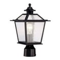 thumbnail image 1 of Acclaim 9707BK Salem Collection 1-Light Post Mount Outdoor Fixture, Matte Black, 1 of 2