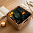 thumbnail image 4 of PoyoKee Throw Blanket for Couch, House Flannel Soft Blanket for Halloween Decorations, 39" x 23" Thanksgiving Fall Decor Cute Quilt for Bed Sofa Cover, 4 of 6