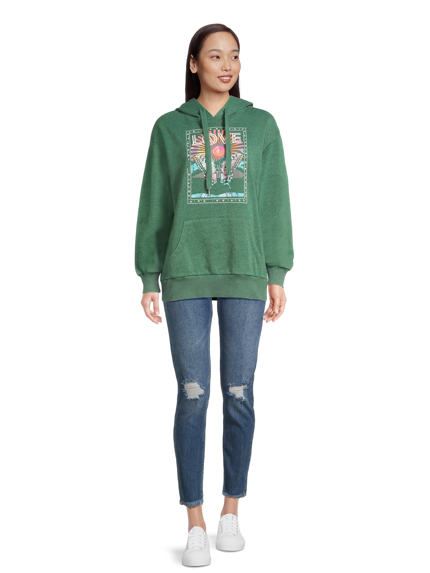 Self Esteem Juniors Graphic Mineral Wash Hoodie, Sizes S-XL