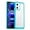 Crystal Blue, variant on Case for Xiaomi Redmi Note 12 Phone Case Slim Dropproof [Defend from Drop/Scratch/Slip/Fingerprint] Clear Acrylic Hard Back Soft TPU Bumper Hybrid Phone Cover for Xiaomi Redmi Note 12-Black