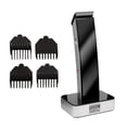 thumbnail image 1 of Recortadora Recargable CHARGEWORX Negro con Indicador LED y Base de Carga para Hombre, 1 of 6