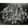 thumbnail image 5 of 2000 Pcs Anneaux Ouverts pour Fabrication de Bijoux, 4mm, Argent, 5 of 5