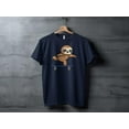 thumbnail image 3 of Skateboarding Sloth Tshirt, Skateboarder Tshirt Gift, Mens Skateboard Shirt, Funny Skateboarding Shirts, Cool Skateboard Lover Gift, 3 of 9