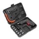 thumbnail image 2 of Destornillador eléctrico inalámbrico, destornillador eléctrico, minidestornillador recargable con batería de litio USB plegable, juego de 3,6 V(Negro), 2 of 14