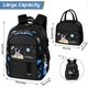 thumbnail image 2 of Mochila para niños: mochila para niños, adolescentes y niñas de primaria. Mochila impermeable y ligera para el tiempo libre diario., 2 of 4