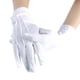 thumbnail image 2 of 10 PCS Guantes blancos, con botón a presión, talla única, adulto, costuras bordadas en el dorso de la mano, Navidad, San Nicolás, carnaval, Halloween, fiesta temática, disfraces, teatro, 2 of 5