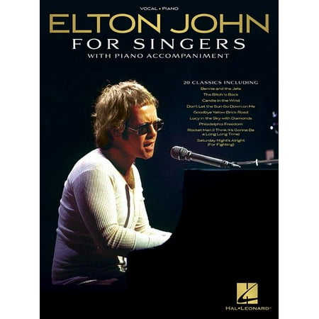Elton John for Singers: With Piano Accompaniment (Paperback)