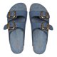 thumbnail image 2 of Huarache Para Mujer CASTALIA 139-43 Azul Doble Hebilla, 2 of 3