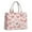 Pink Butterfly Pink, variant on Large Capacity Tote Bag,Pink Butterfly Pattern Handbag Fashion Luxury Tote Bag,15.7"x13"x 5.1" Inches,Laptop Compatible