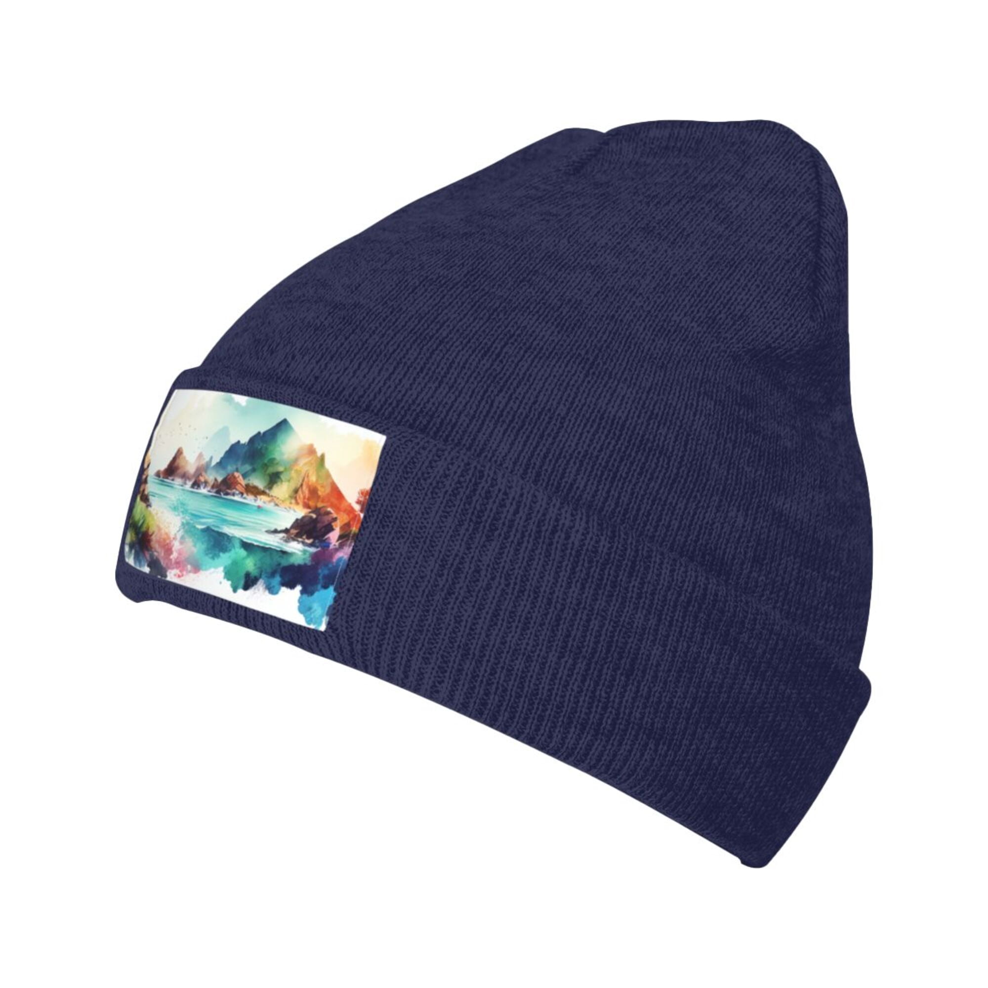 NEW Hat Attack Eco Beanie in Lake Blue winter wool Kids main image 3