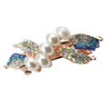 thumbnail image 4 of Pinzas Brillantes para el cabello Yuyangstore Azul, 4 of 6
