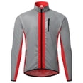 thumbnail image 1 of Spring Autumn Reflective Men Cycling Jacket Water Rain Repellent Running MTB Bike Windbreaker Windproof Bicycle Wind Coat BO223-R long sleeve EU 3XL (ASIA 4XL), 1 of 6