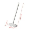 thumbnail image 3 of Brush Window Mesh Screen Double Sided Brush brush window PP Plastic Handle Telescopic Cleaning Tool, White, 3 of 7