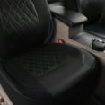 thumbnail image 3 of mmirethe Car Seat Covers Set Resistant To Dirt Wear Easy To Clean Universal Full Set Hand-washable Fabric Black, 3 of 6