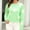 Green, variant on Knitted Sweaters for Women Fall Winter Fashion 2023 Casual Daisy Print Round Neck Long Sleeve Knitted Tops VSONTOR