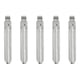 thumbnail image 1 of 5Pcs Llave Plegable de Coche Cuchilla en Blanco Espadín de Metal para Camry Corolla, 1 of 1