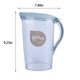 thumbnail image 3 of Teissuly 1.4L Heat-resistant Cold Kettle, Portable Pop-up Lid Water Refill Delicate Open And Close Refrigeration Juice Beverage Storage Kettle Teissuly WER202312143952, 3 of 7
