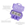 thumbnail image 2 of Conector de cables King Innovation 95135 morado, paquete de 100, 2 of 7
