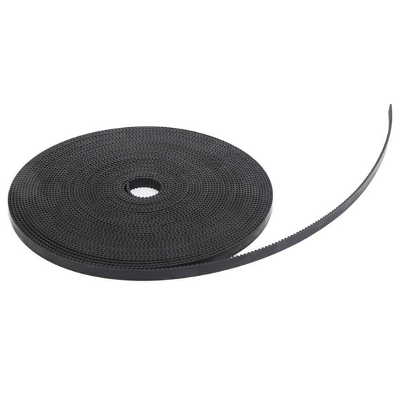 2GT-6mm PU Timing Belt Black Timing Belt Pulley Belt Toothed Belt with Steel Core Synchronous Belts Industrial Supply