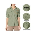 thumbnail image 3 of Little Donkey Andy Women's UPF 50+ UV Protection Shirt, Long Sleeve Fishing Shirt, Breathable and Fast Dry B.Tea XL, 3 of 7