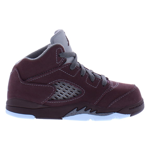 Nike Jordan 5 Retro SE Infant/Toddler Shoes Size 8, Color: Deep Burgundy/Light Graphite