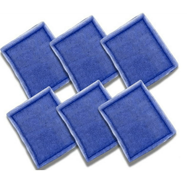 LEFU For EZ-Change#3 Filter Cartridge for AQUA-Tech 20-40 & 30-60 Power Filters, Premium Activated Carbon Aquarium Filter Replacement, 6-Pack