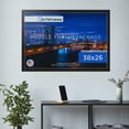 thumbnail image 4 of ArtToFrames 38x26 Inch - 97x66 CM Black Puzzle Frame for 2000 piece Puzzles.1.25 Inch Custom MDF Puzzle Frames, Raw Edge Black - Comes with Economy Acrylic, 4 of 6