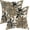 Black Brown, variant on Vintage Floral Pillow Covers 20x20 Set of 2, Rust Brown Flower Botanical Pattern Decorative Throw Pillow Covers Outdoor Linen Farmhouse Pillow Cases for Couch Sofa Decor