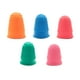 thumbnail image 1 of Dedales de goma para dedos, 5 tamaños diferentes, Fundas protectoras para dedos, almohadillas protectoras para dedos reutilizables, 5 uds., 1 of 5