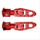 thumbnail image 5 of Motorcycle Rear Foot Pegs for Honda Hawk 250 Footrest Red, 5 of 5