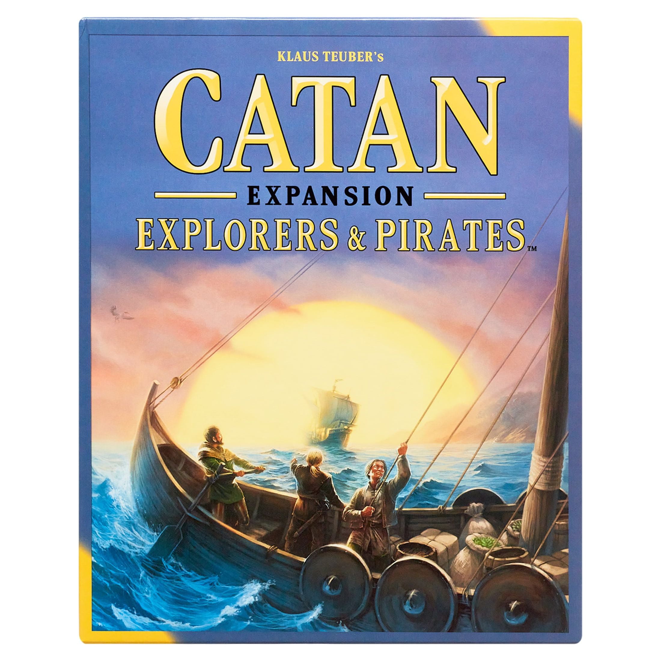 Catan: Explorers & Pirates Expansion Strategy Board Game for Ages 12 and up, from Asmodee