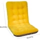 thumbnail image 3 of Fiudx Cojín de Pana para Suelo, Diseño de Capitoné Suave, Cómodo Soporte para Sentarse, Ideal para Sala de Estar y Balcón, Multiusos, Cómodo Asiento, 85 Cm, 3 of 6