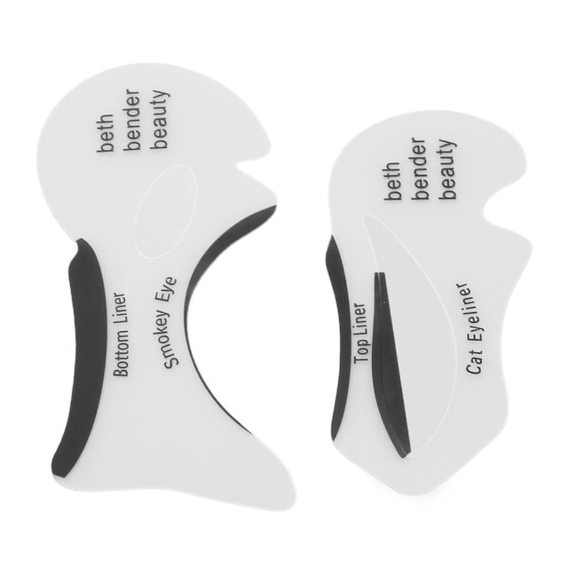 Plantilla De Sombra De Ojos, Plantilla De Delineador De Ojos EVA Assistance 2 Piezas Multifunción Portátil Para Maquillaje