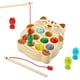 thumbnail image 1 of Juego de pesca magnético de madera, juguetes de motricidad fina para niños pequeños, Mon, 1 of 5