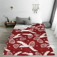 thumbnail image 5 of Pofeuu Christmas Holiday Pinecone Print Ultra-Soft Micro Fleece Blanket,for Bed Or Sofa,All Season Throw Blankets Flannel Blanket-40"x30", 5 of 7